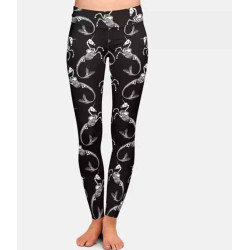 Unicorn mermaid Skeleton Leggings